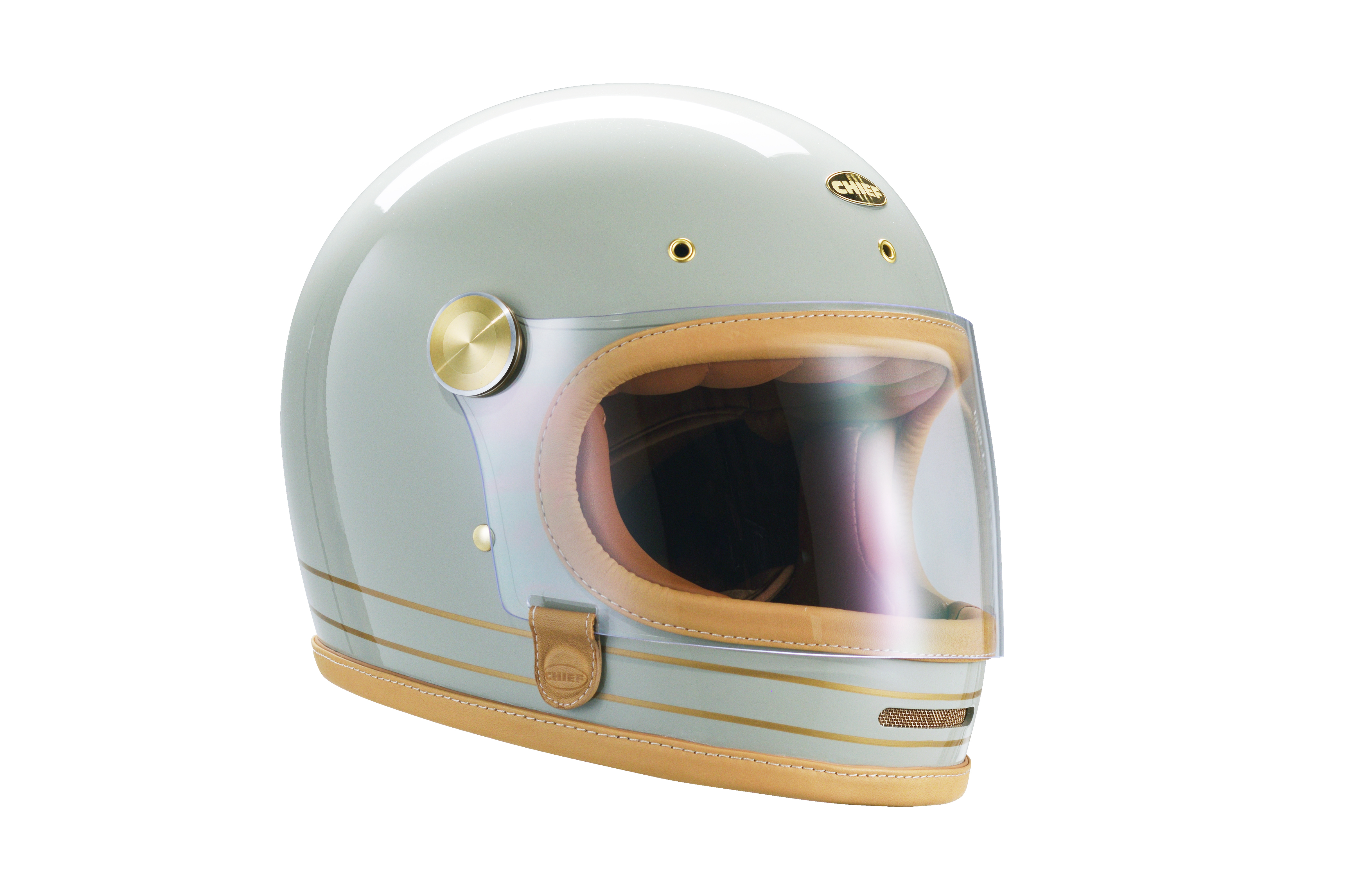 Hestia 牛皮 橄欖灰