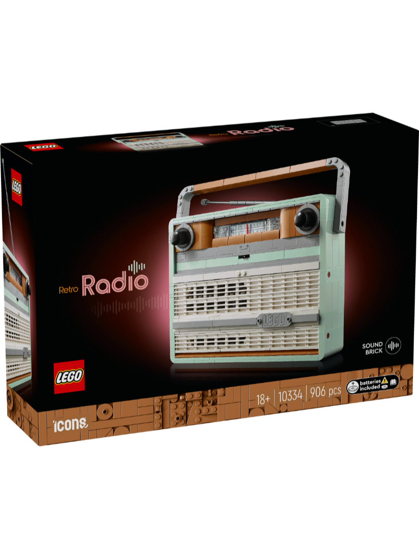 LEGO 10334 復古收音機