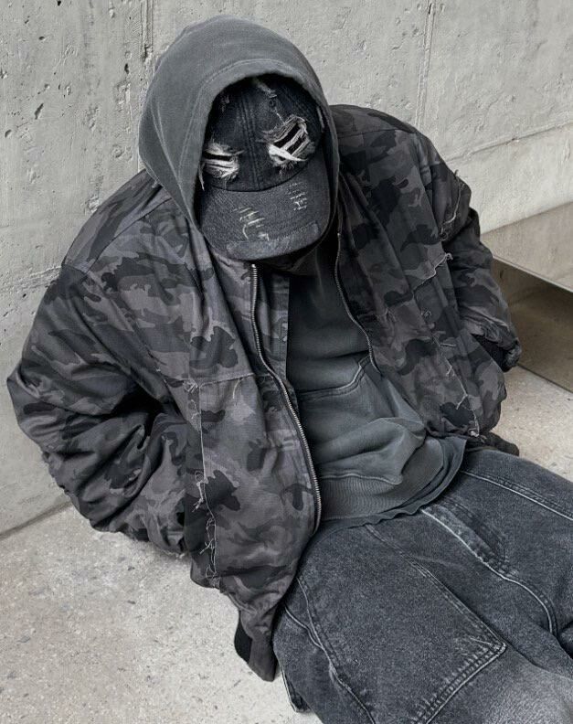 迷彩拉鍊外套(夾棉) TAC-0073JK