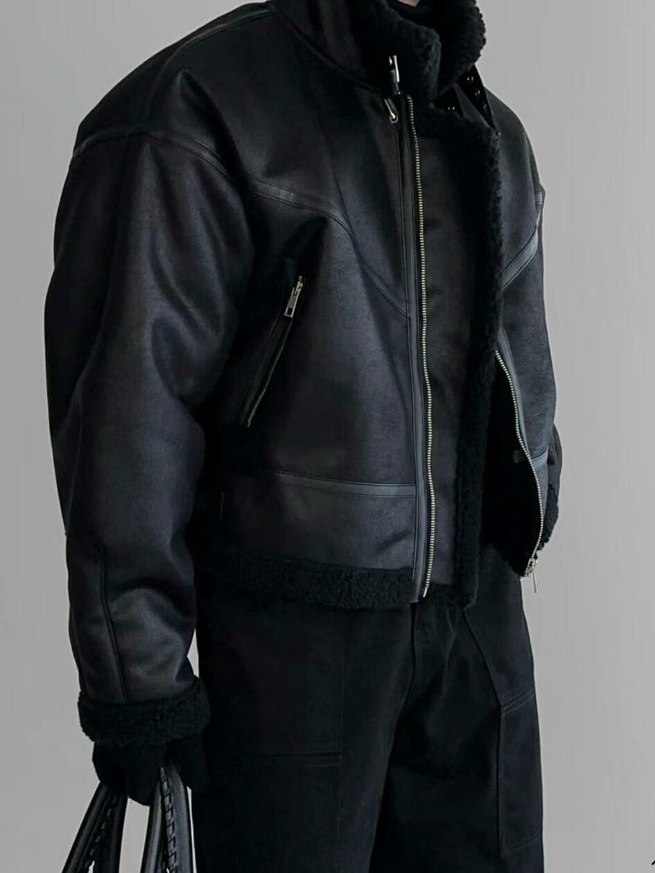 企領拉鍊猄面褸(抓毛底) TAC-0079JK