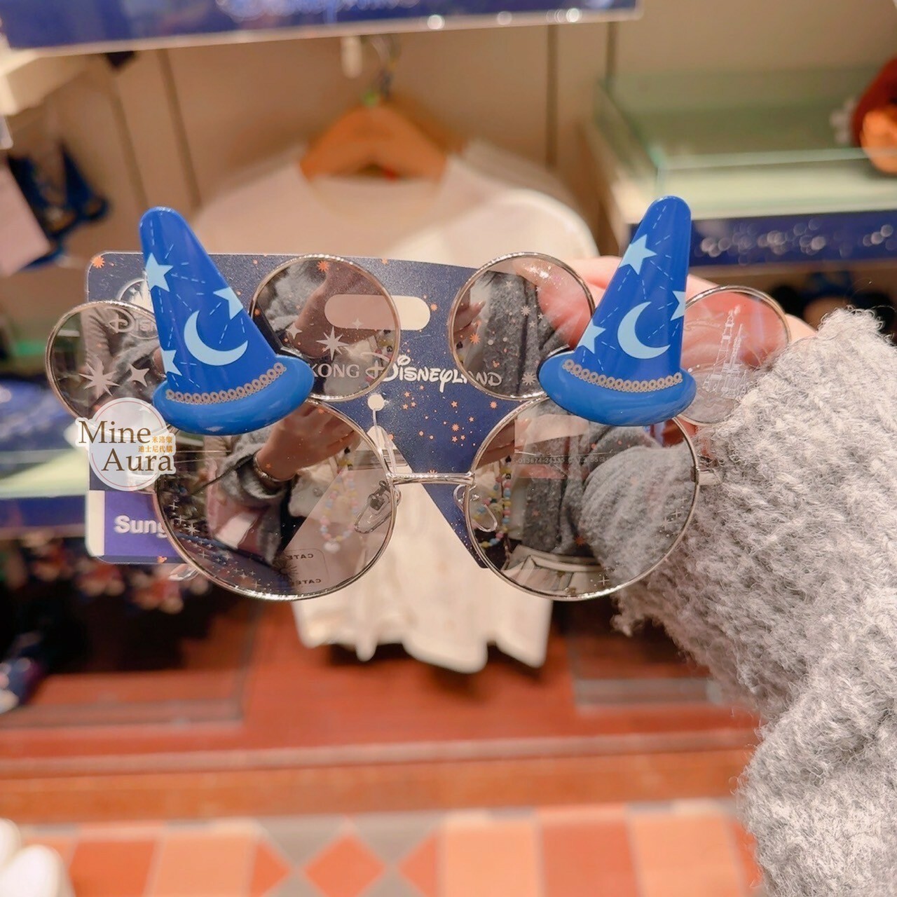 魔法師 米奇 Mickey 主題系列 立體耳朵 造型 太陽眼鏡 墨鏡 -香港迪士尼樂園
