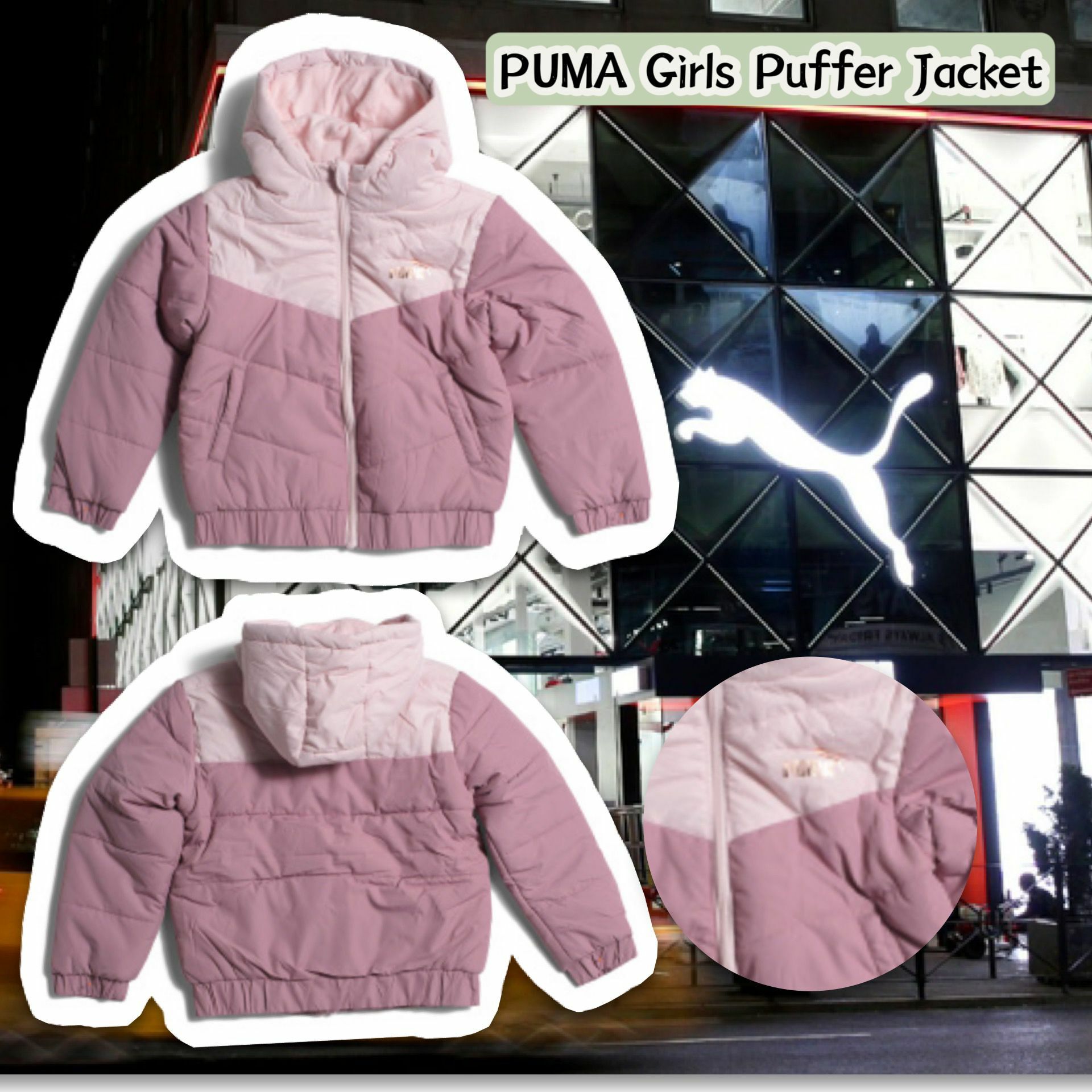 【預購】PUMA Puffer G010211 女童外套