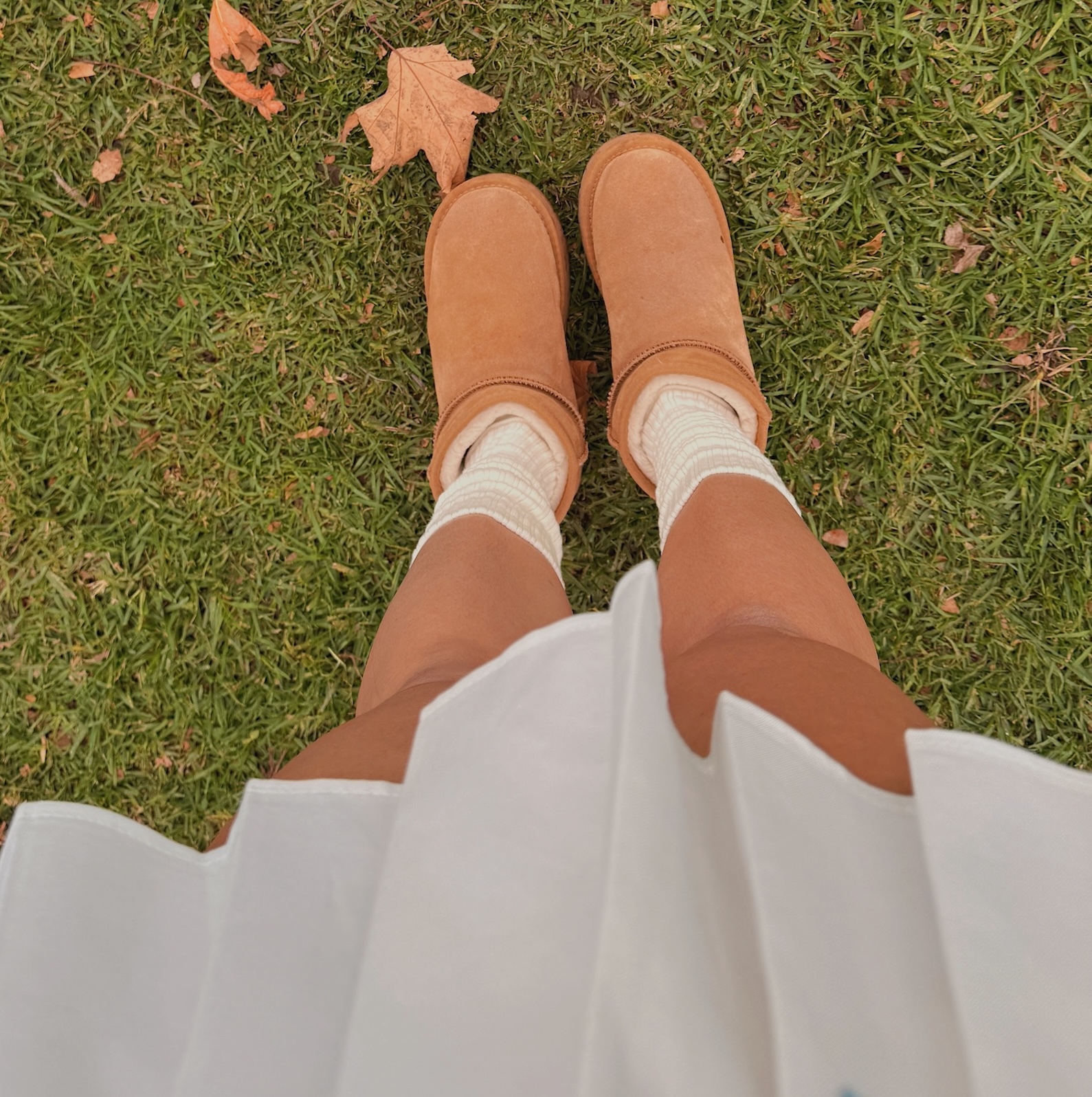 美式毛毛厚底短雪靴