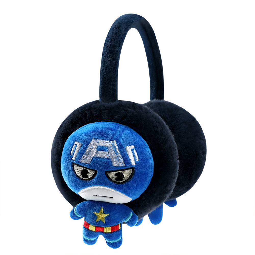 【虎兒寶】迪士尼系列 兒童絨毛保暖耳罩 - 美國隊長  ( HM1027 )