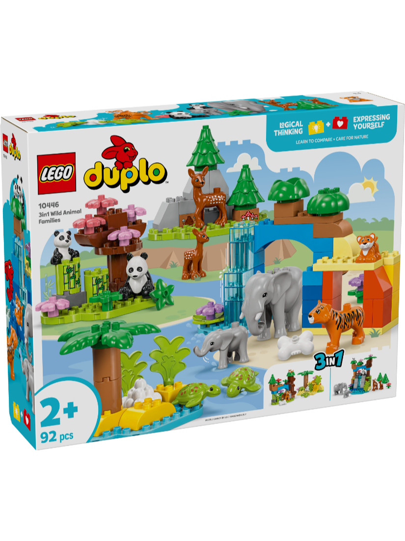 LEGO 10446 3合1 野生動物家庭