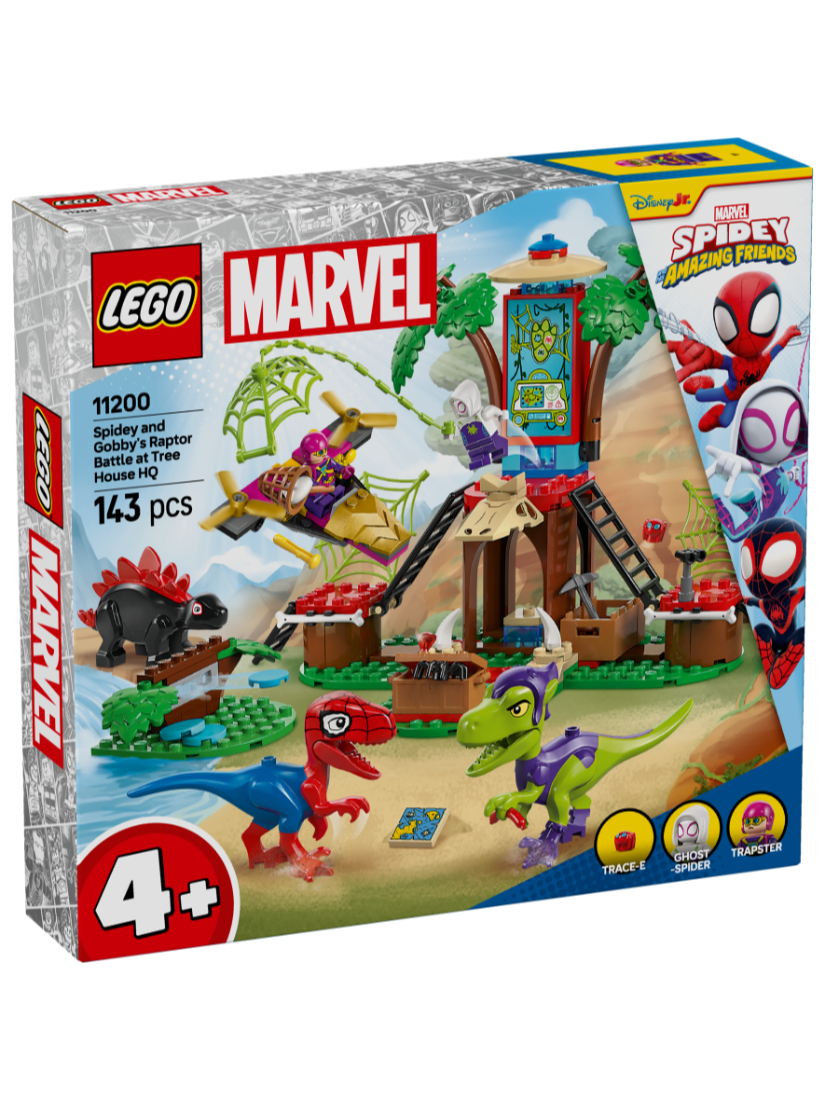 LEGO 11200 Spidey and Gobby's Raptor Battle at Tree House HQ