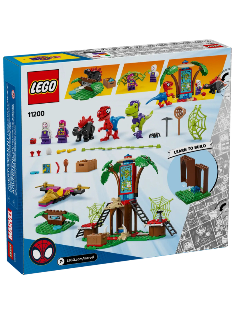 LEGO 11200 Spidey and Gobby's Raptor Battle at Tree House HQ