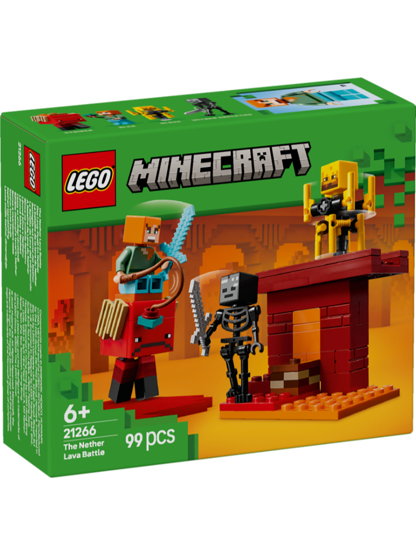 LEGO 21266 The Nether Lava Battle