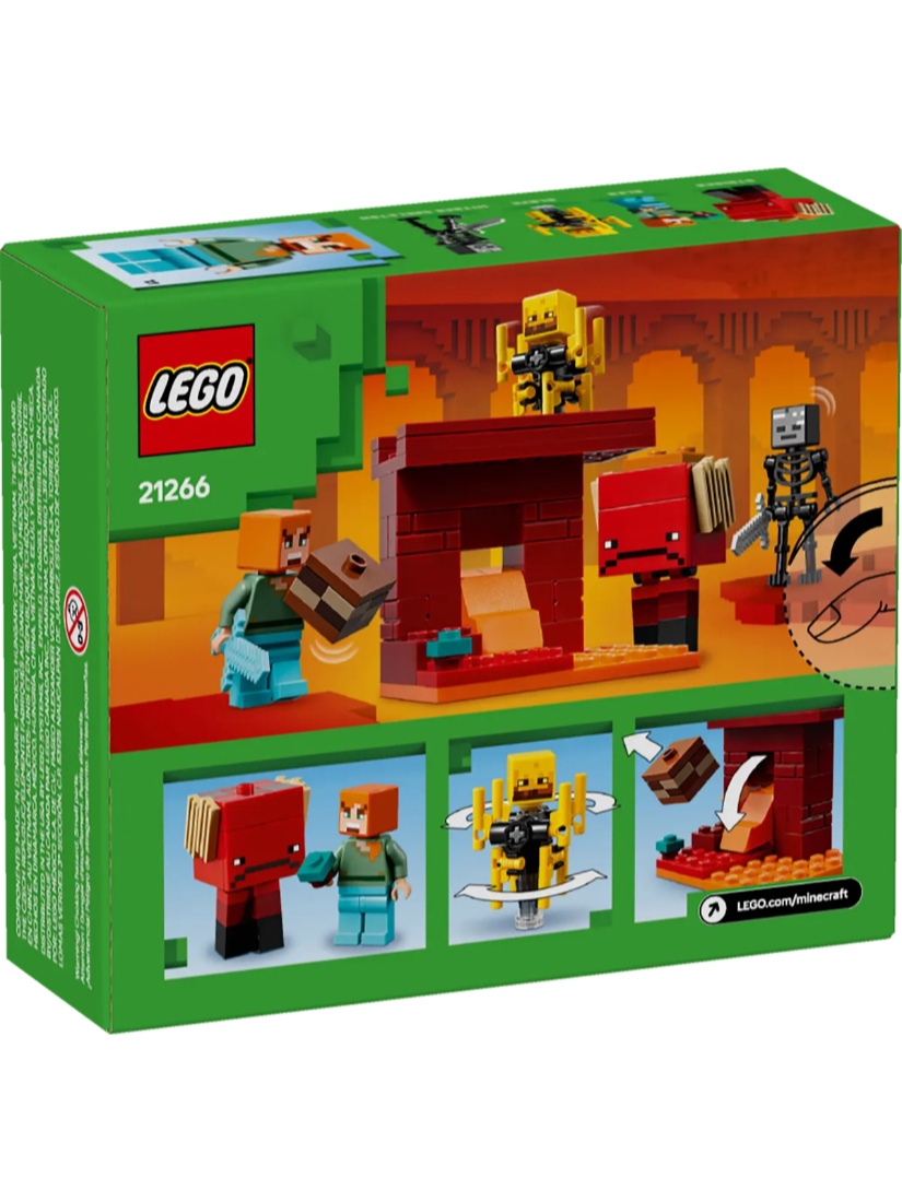 LEGO 21266 The Nether Lava Battle