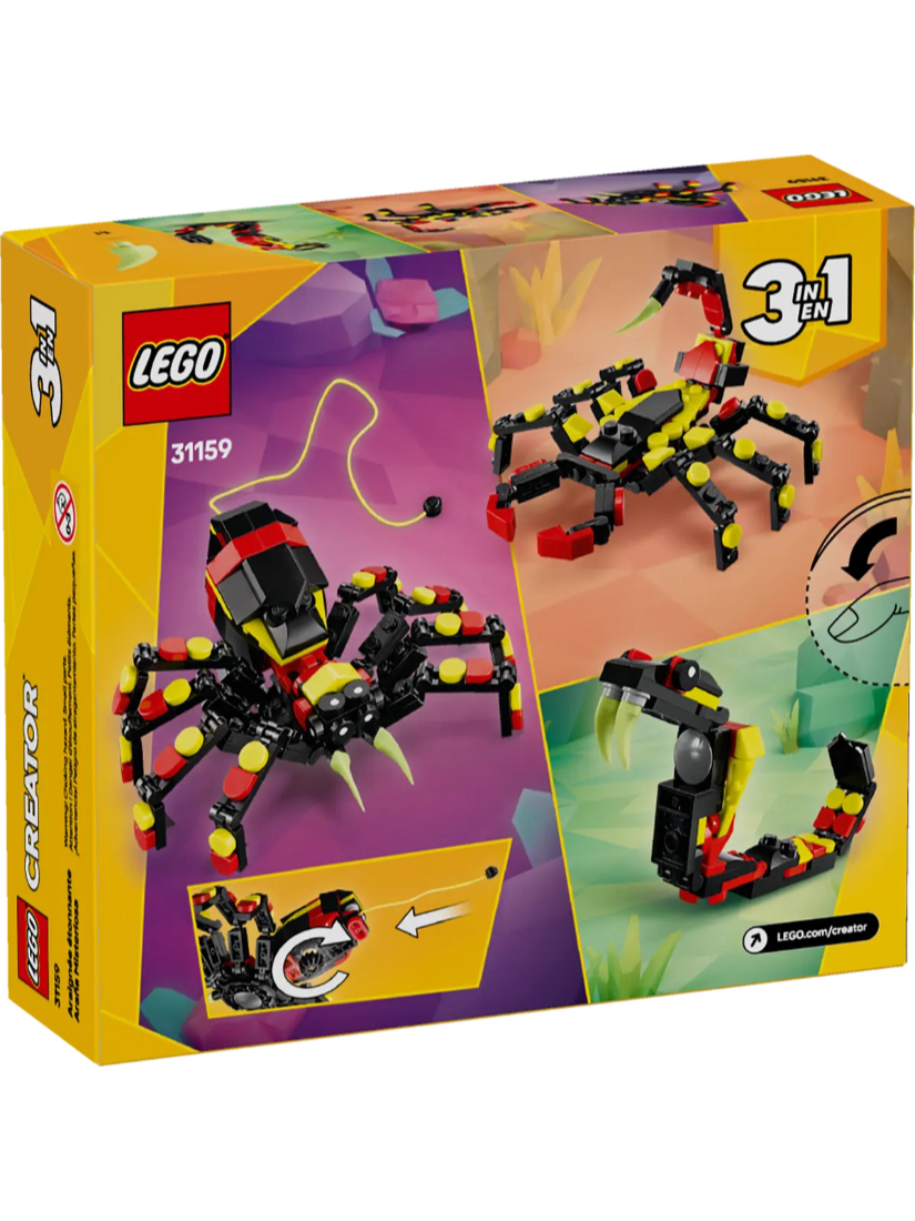 LEGO 31159 野生動物：驚奇蜘蛛