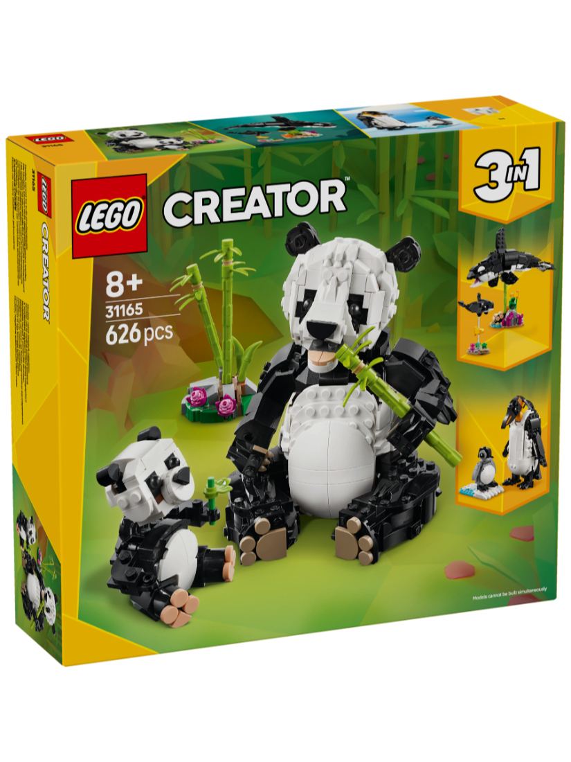 LEGO 31165 野生動物：熊貓家庭