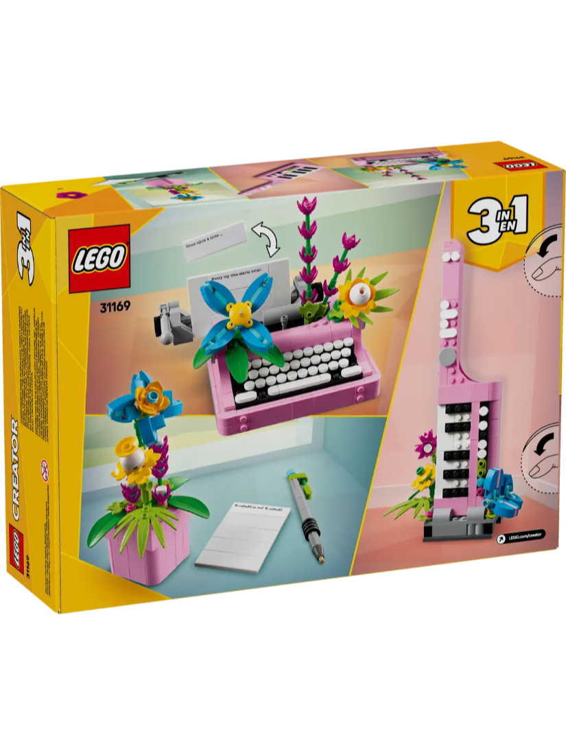 LEGO 31169 花飾打字機