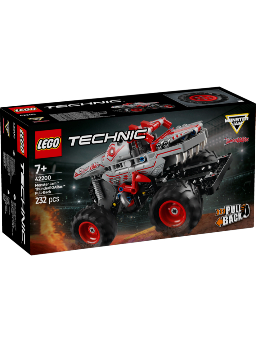 LEGO 42200 Monster Jam™ ThunderROARus™ Pull-Back