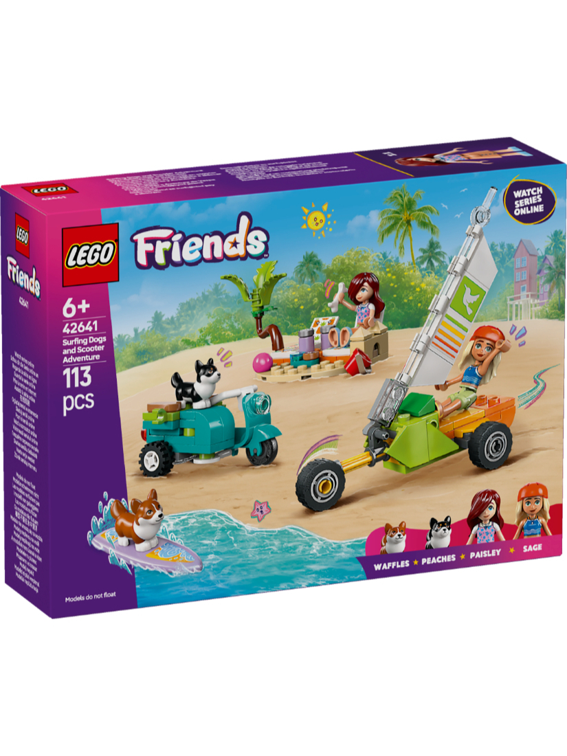 LEGO 42641 衝浪狗狗和摩托車冒險