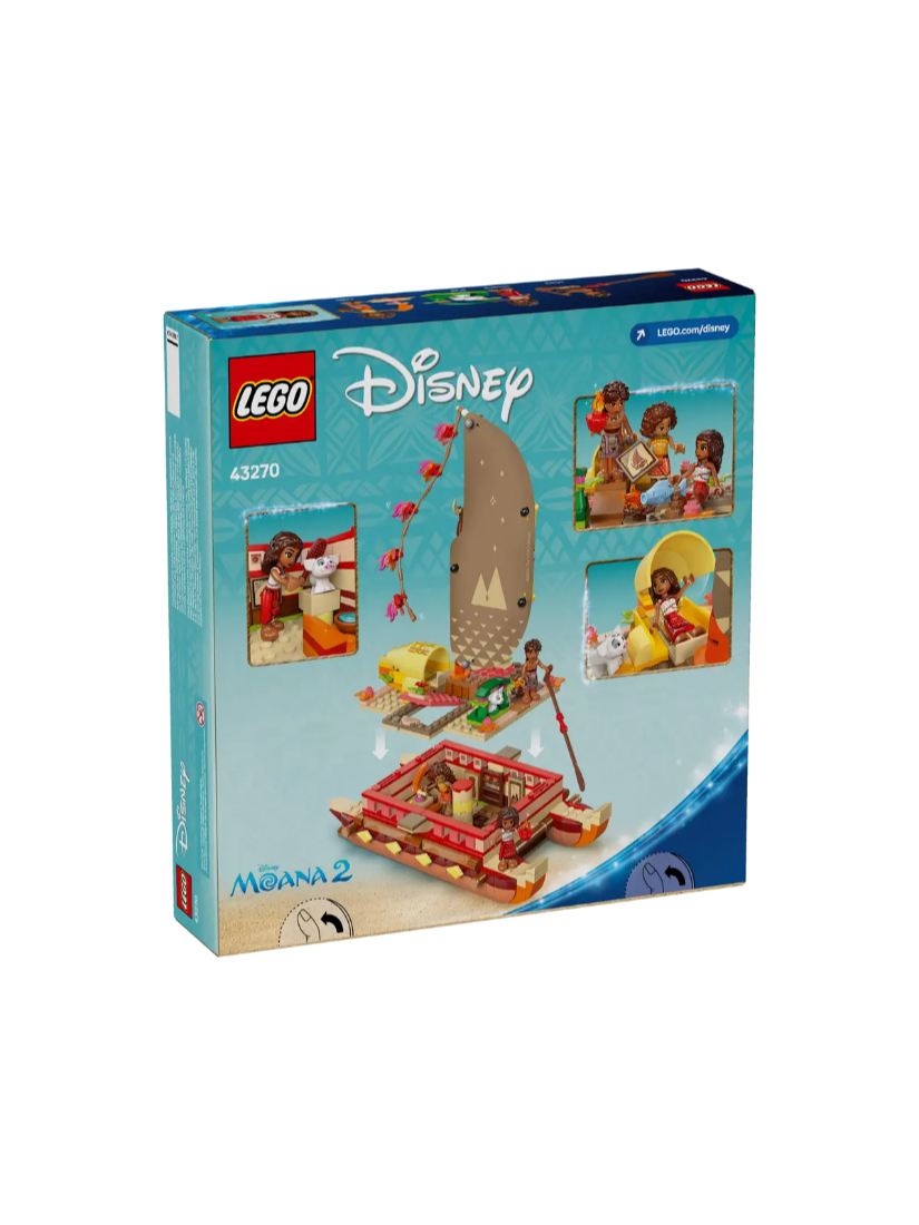 LEGO 43270 莫娜的冒險獨木舟
