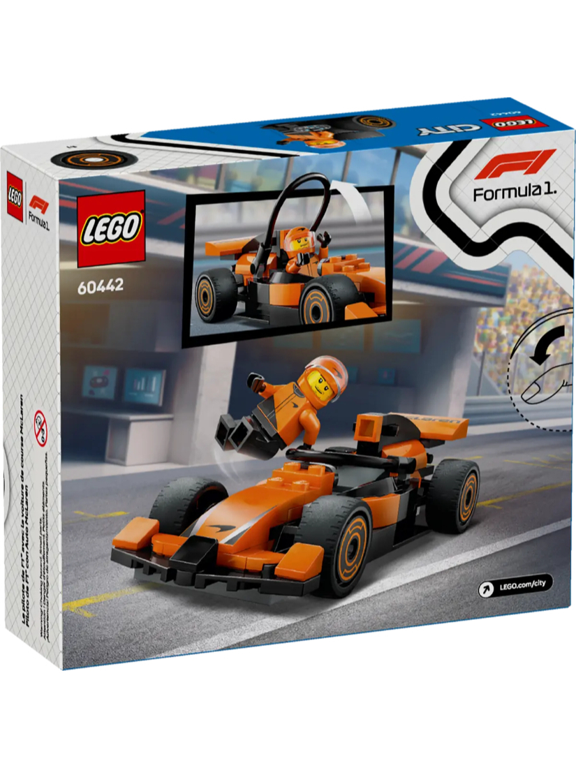 LEGO 60442 F1® 賽車手和 McLaren 賽車