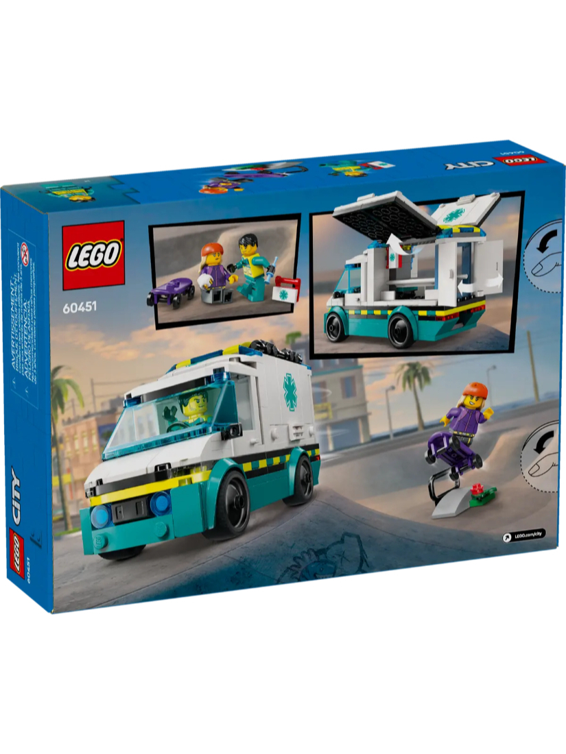 LEGO 60451 緊急救護車