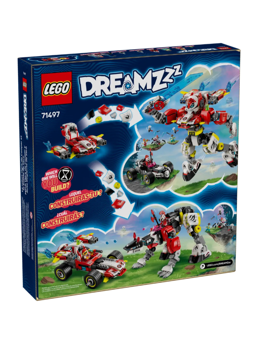 LEGO 71497 庫柏的老虎機甲和齊洛的改裝車