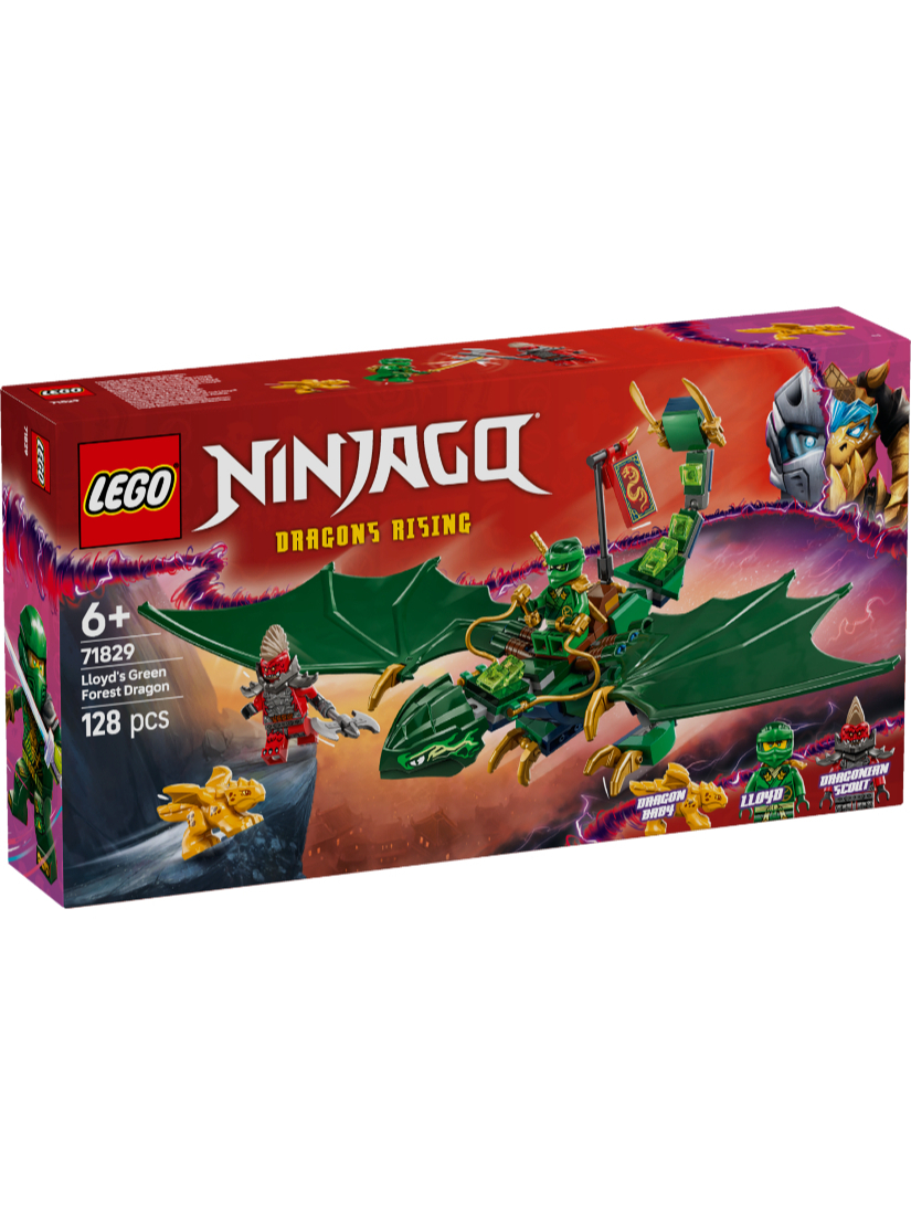 LEGO 71829 勞埃德的綠色森林龍
