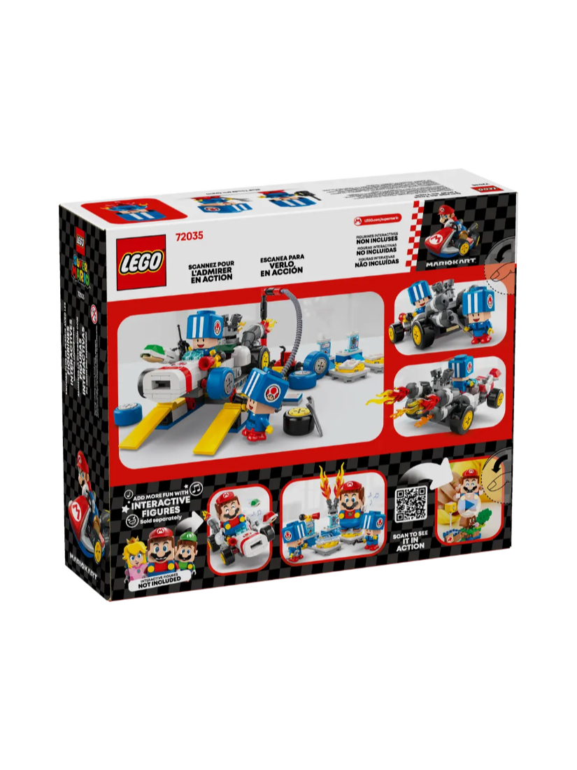 LEGO 72035 瑪利歐賽車™ - 奇諾比奧的車庫