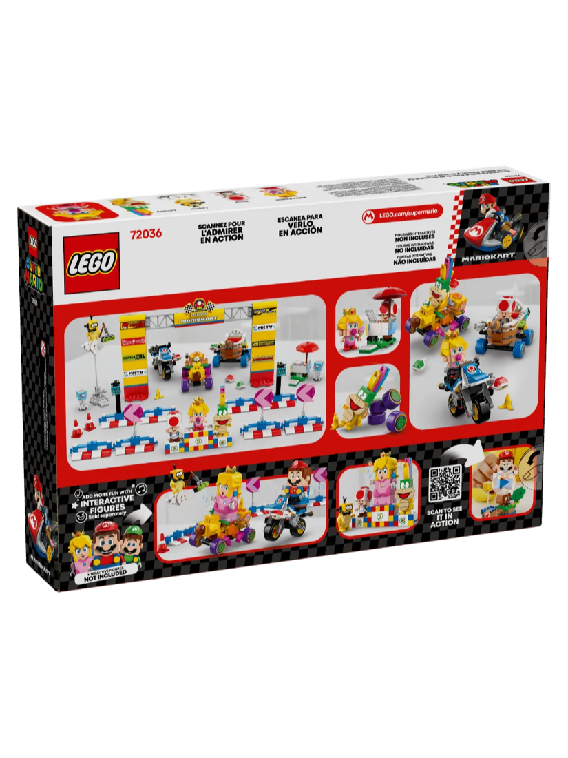 LEGO 72036 瑪利歐賽車™ - 碧姬寶寶與大獎賽組合