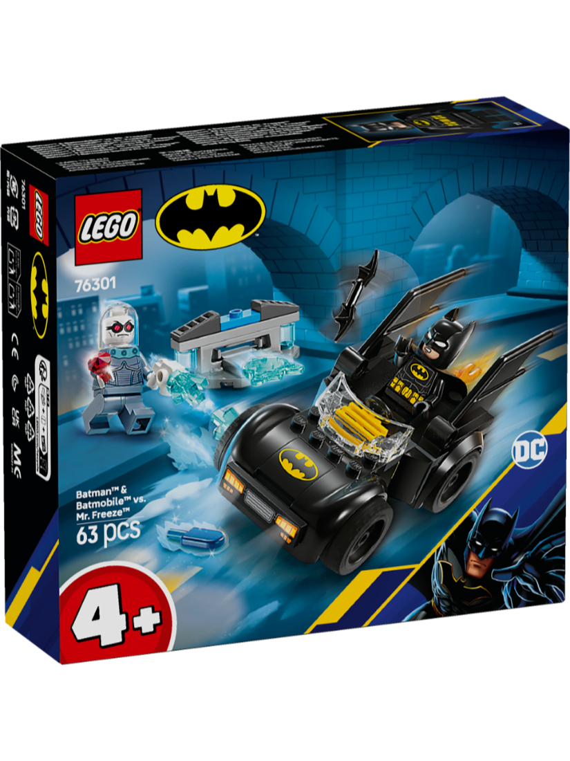 LEGO 76301 蝙蝠俠™ 與蝙蝠車™ 大戰急凍人™