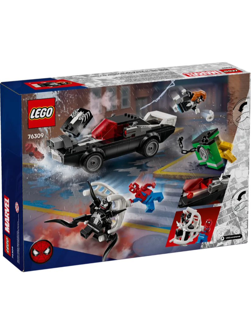 LEGO 76309 蜘蛛人大戰猛毒肌肉車