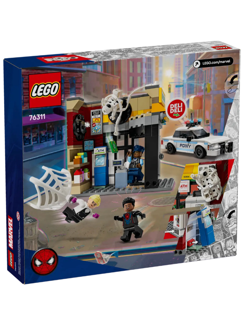 LEGO 76311 蜘蛛宇宙：邁爾斯摩拉斯大戰斑點人