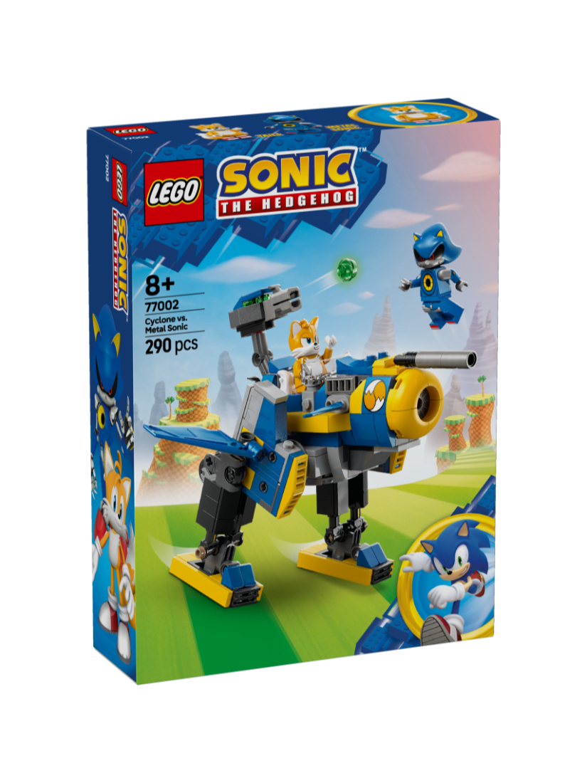LEGO 77002 Cyclone 大戰金屬索尼克