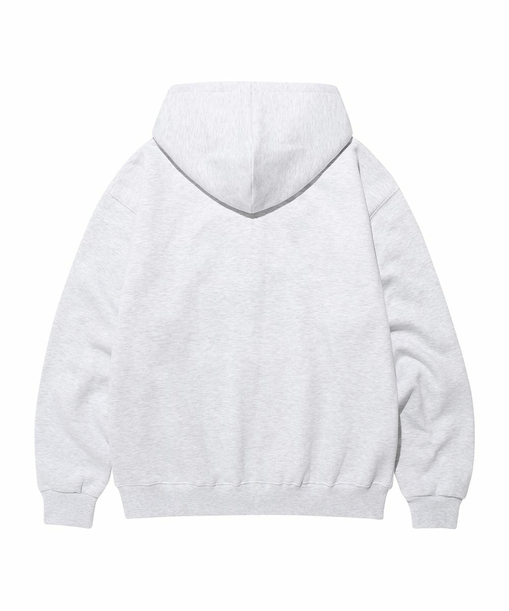 AMES BIG TYPO HOODIE GRAY