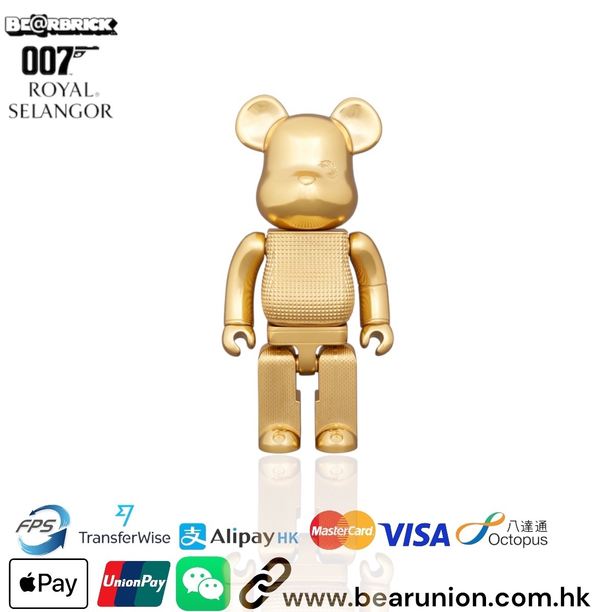 Bearbrick 007 Royal Selangor 4 - US