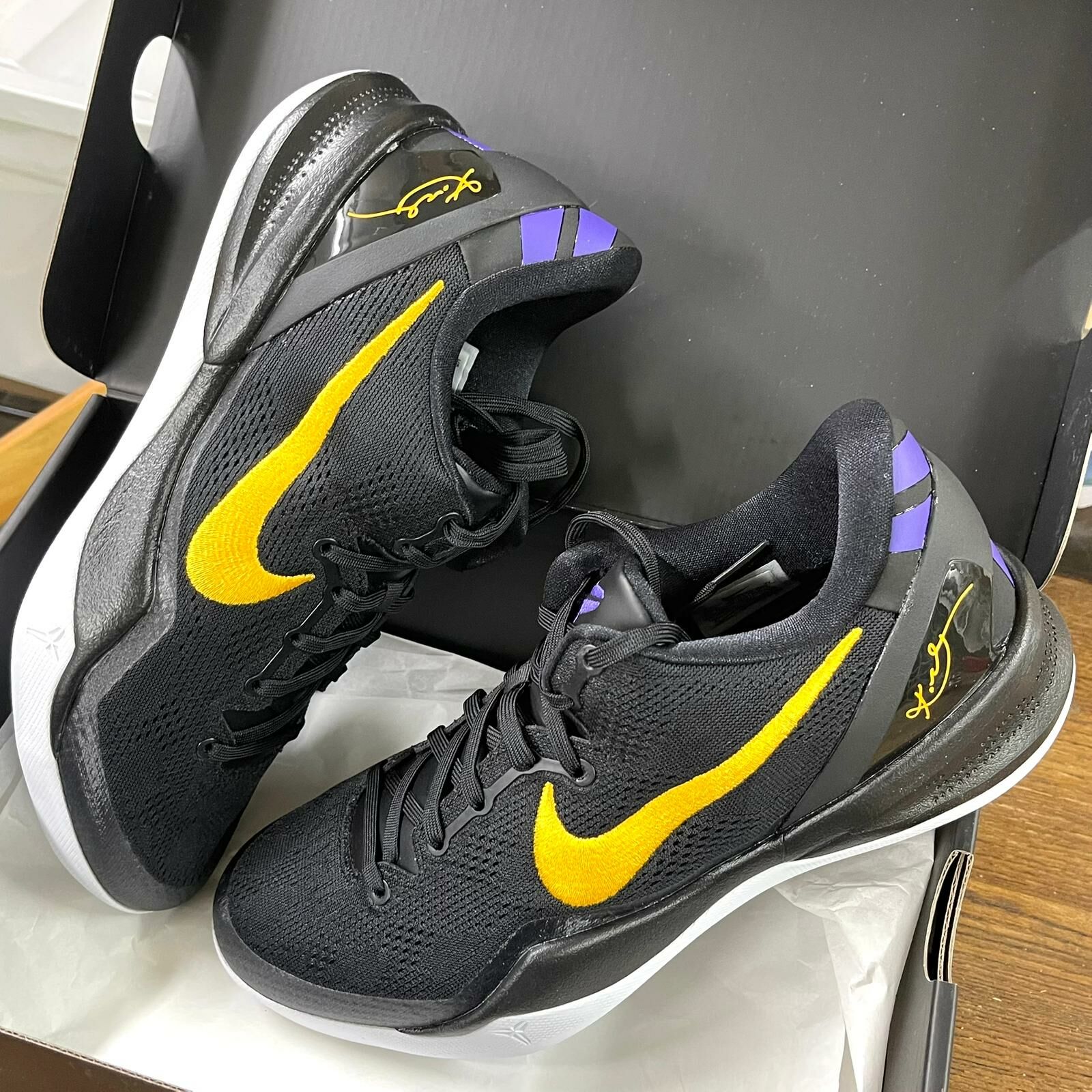 Nike Kobe 8 Protro Lakers Away