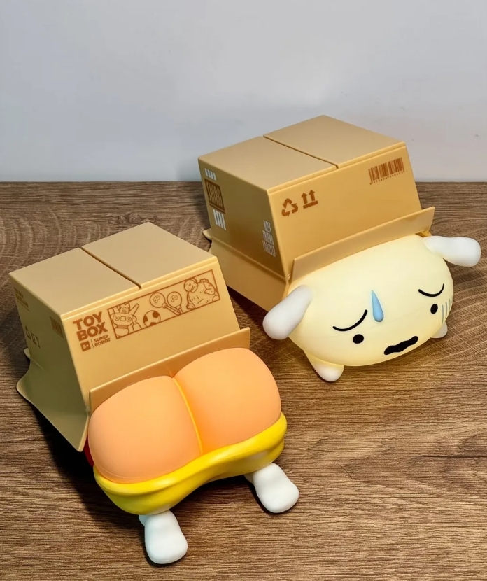 蠟筆小新 小白 拍拍燈 小夜燈 屁屁燈 手機架 玩具公仔