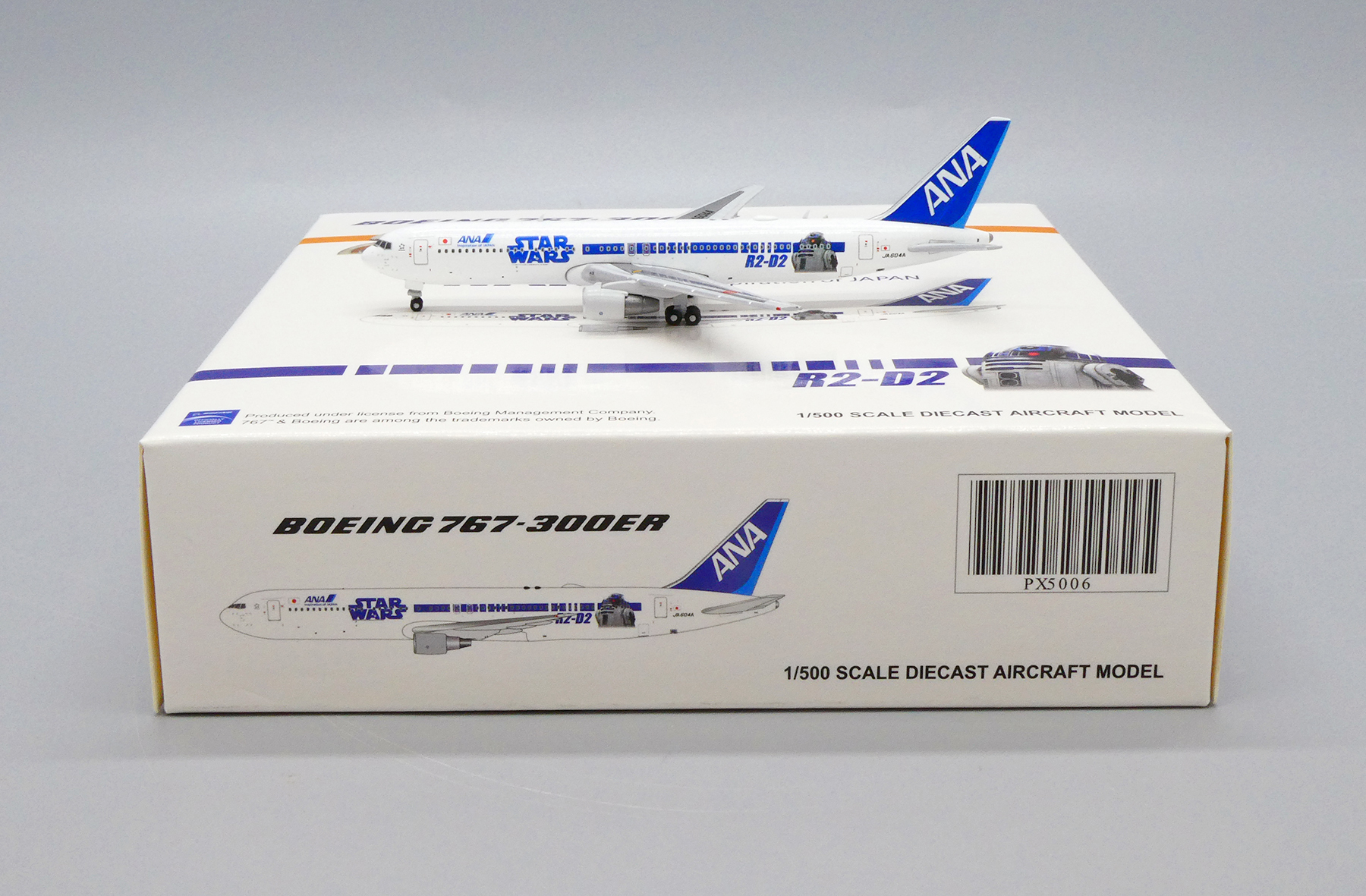ANA STAR WARS 1/500ボーイング767 ミニチュアモデル ANA STAR WARS 1/500ボーイング767 ミニチュアモデル 1/500