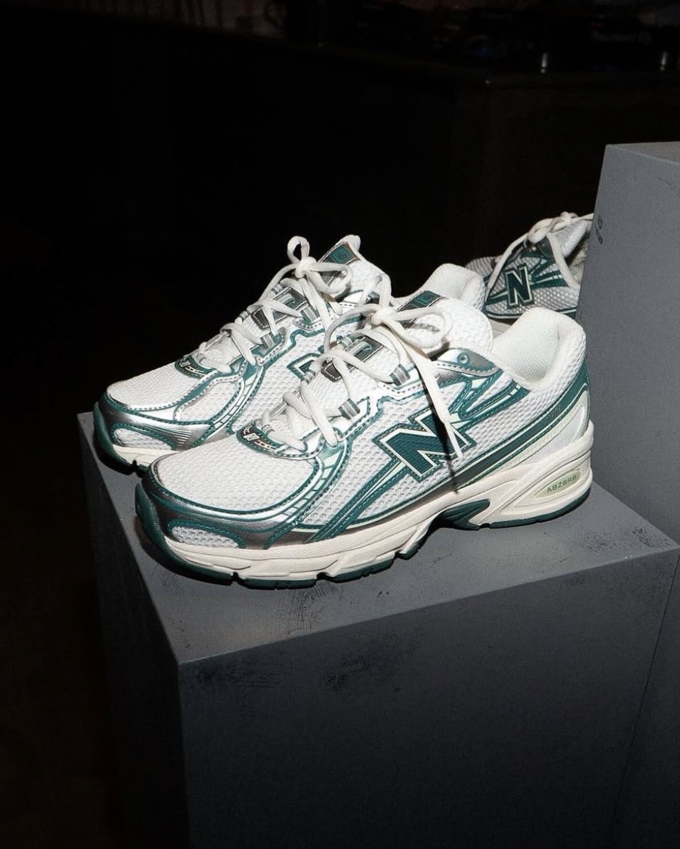 <快速出貨>New Balance 740 情侶鞋 老爹鞋 復古 休閒鞋 白綠 奶茶