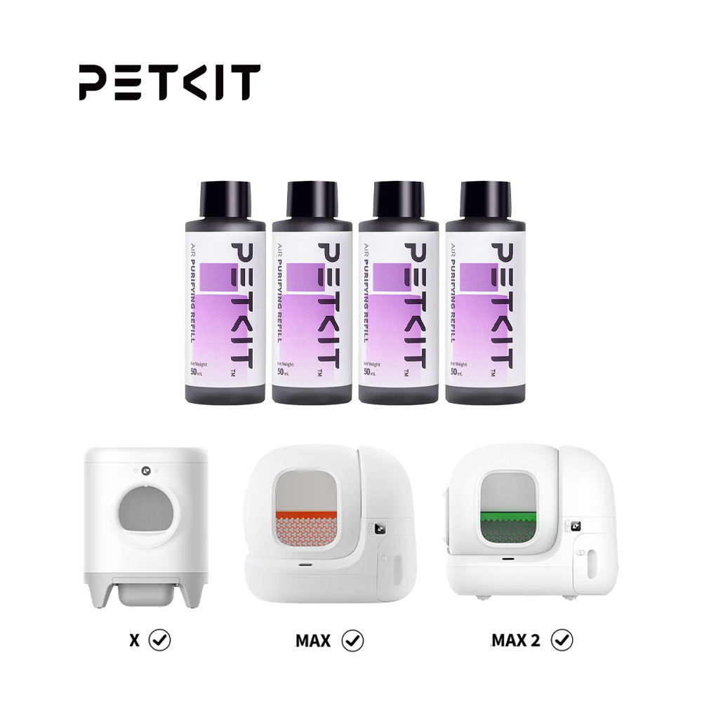 PETKIT 佩奇｜全自動智能貓砂機專用淨化液 (4入)