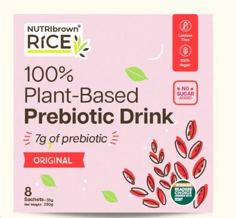 H3: NUTRIbrown RICE - 即溶糙米 (原味/無糖) (含菊粉和益生菌) (35g x 8 包)