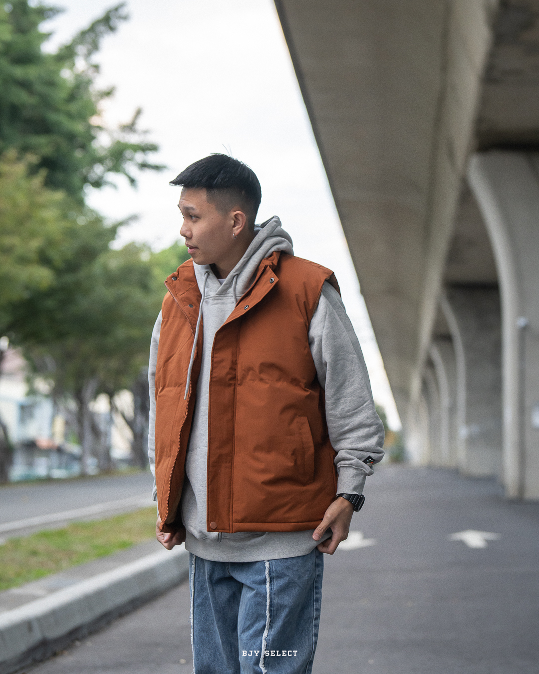 #現貨 Tailor collection 立領 保暖 鋪棉背心 209 三色