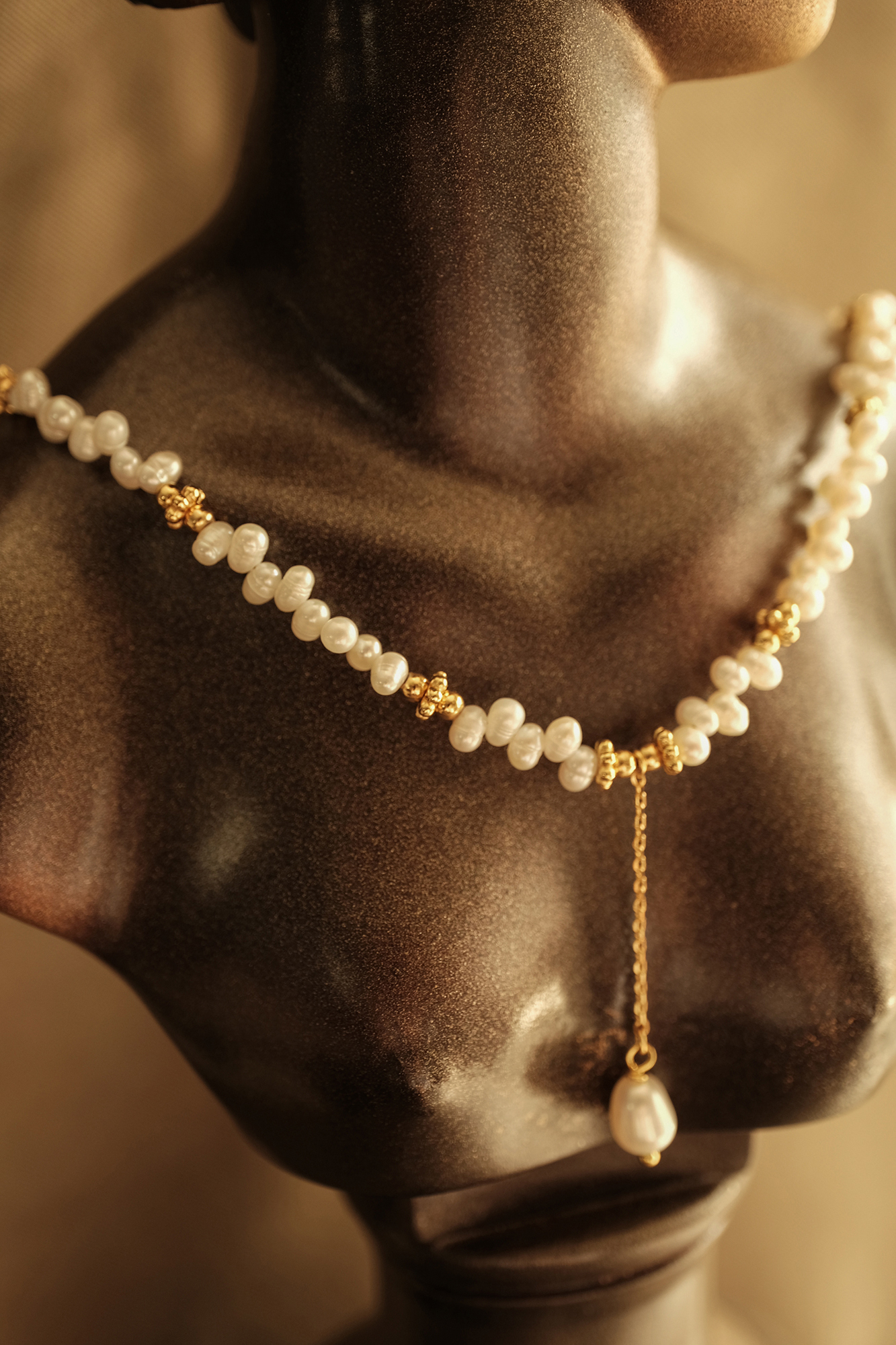 18KGP 月夜港灣項鍊