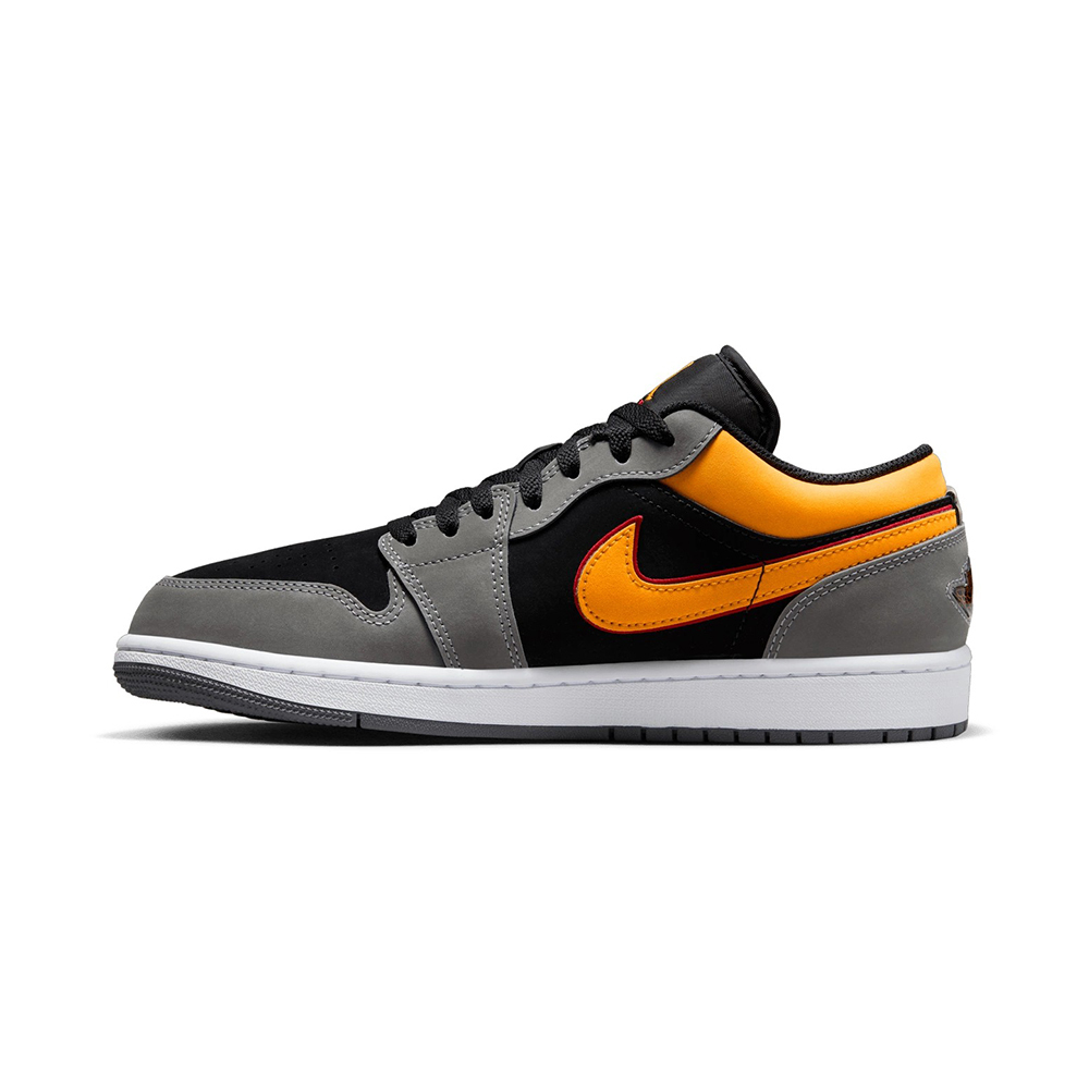 Nike Air Jordan 1 Low SE 男鞋 灰 黑 橘 AJ1 休閒鞋 FN7308-008