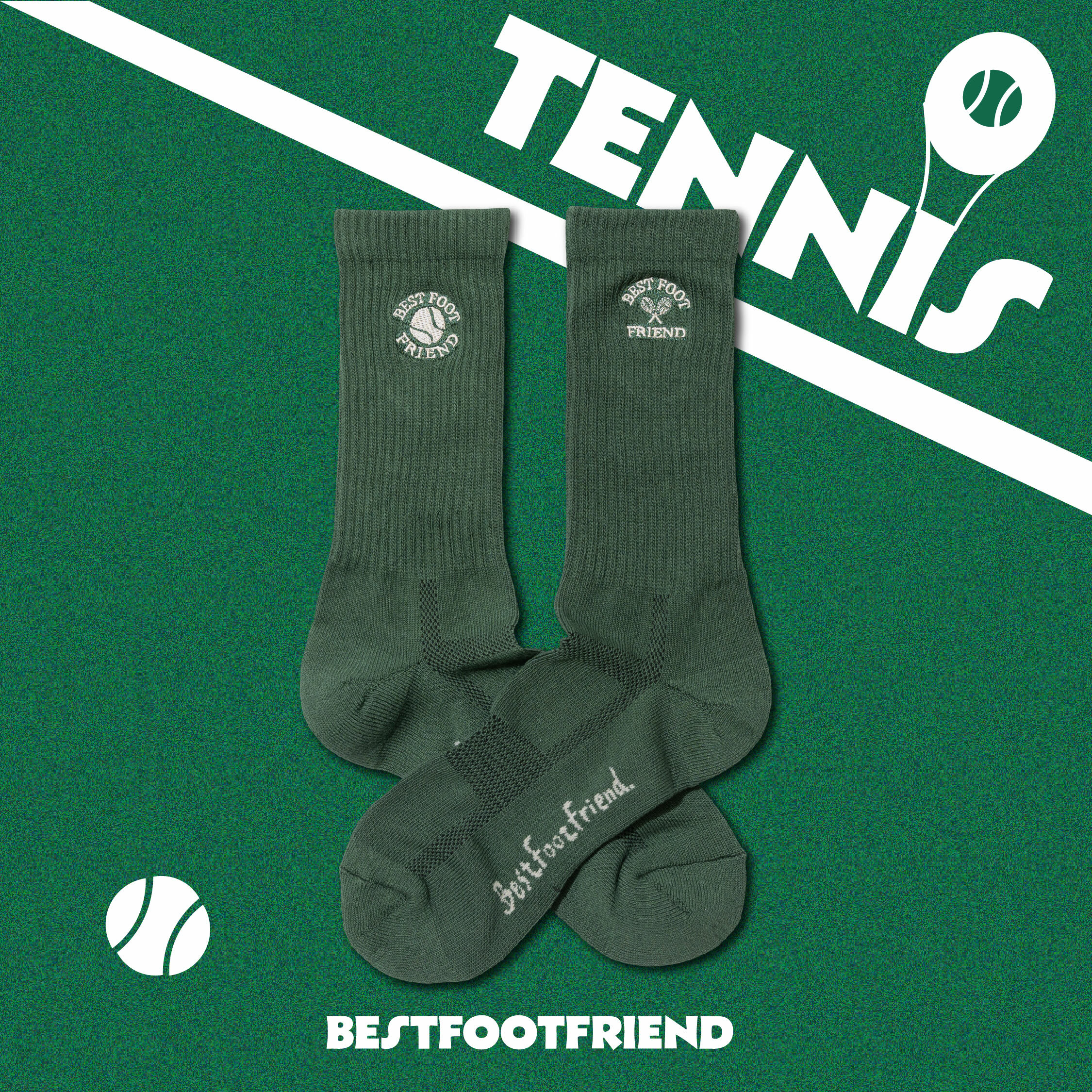 BFF Tennis Sock BFF網球襪 _GN_BF24025