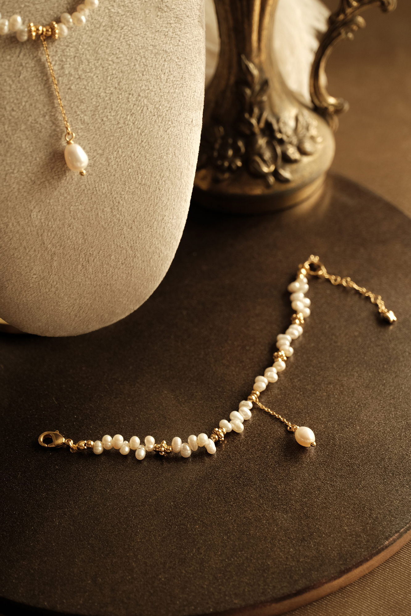 18KGP 月夜港灣手鍊