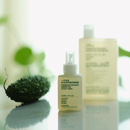 【伊聖詩芳療生活館】一日茶道TEAORY｜苦瓜綠茶頭皮精華露150ml