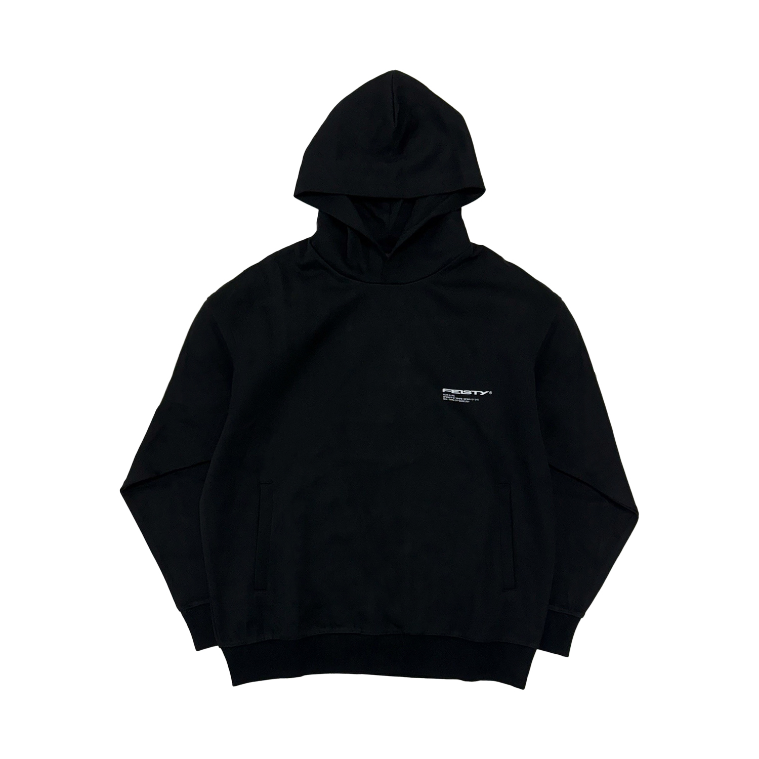 FEISTY NTC LOGO HOODIE NTC LOGO帽踢 長袖 黑色 FS-US24-32 [台灣現貨]