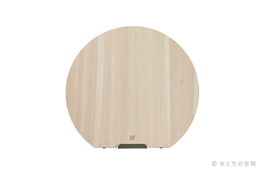 栗原晴美 - 可立式木製圓砧板 / 中