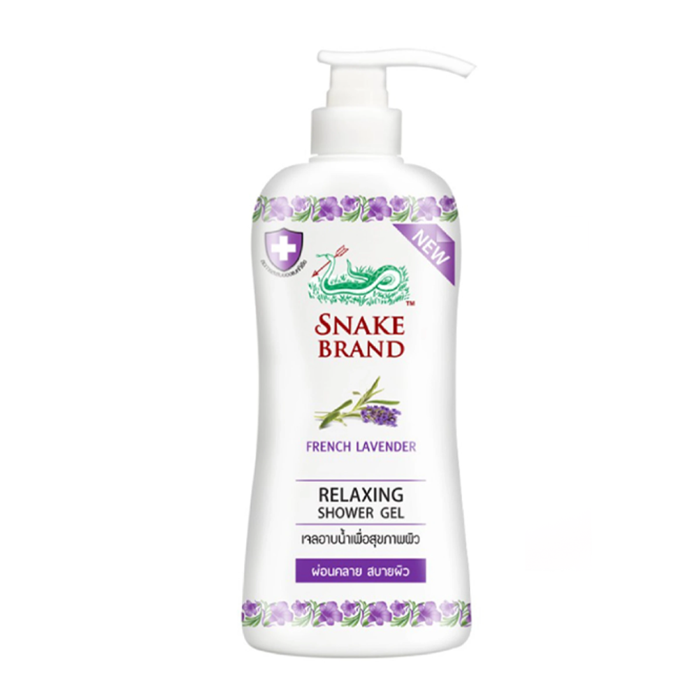 Snake Brand -泰國蛇牌薰衣草 味沐浴露450ml(單支)