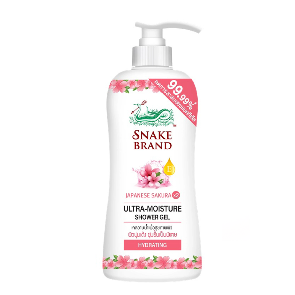 Snake Brand -泰國蛇牌薰衣草 味沐浴露450ml(單支)