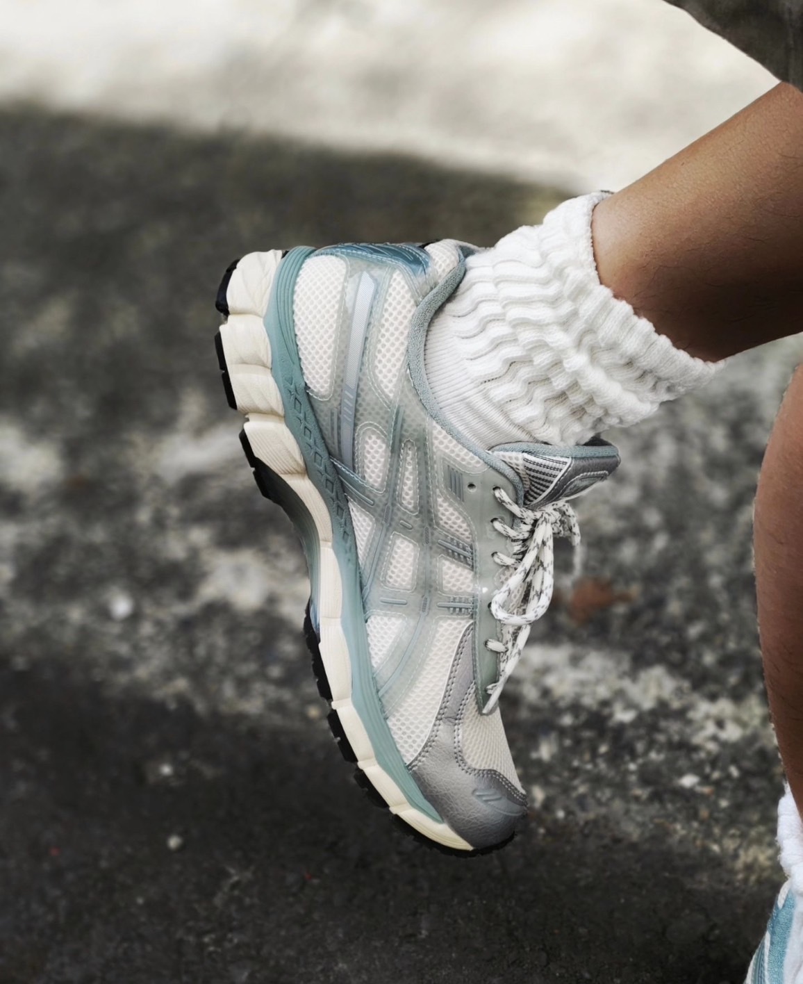 【代購】 KITH x  Asics Gel-Kayano 12.1 “Light Sage” 薄荷綠 跑鞋 運動鞋 1203A675-100