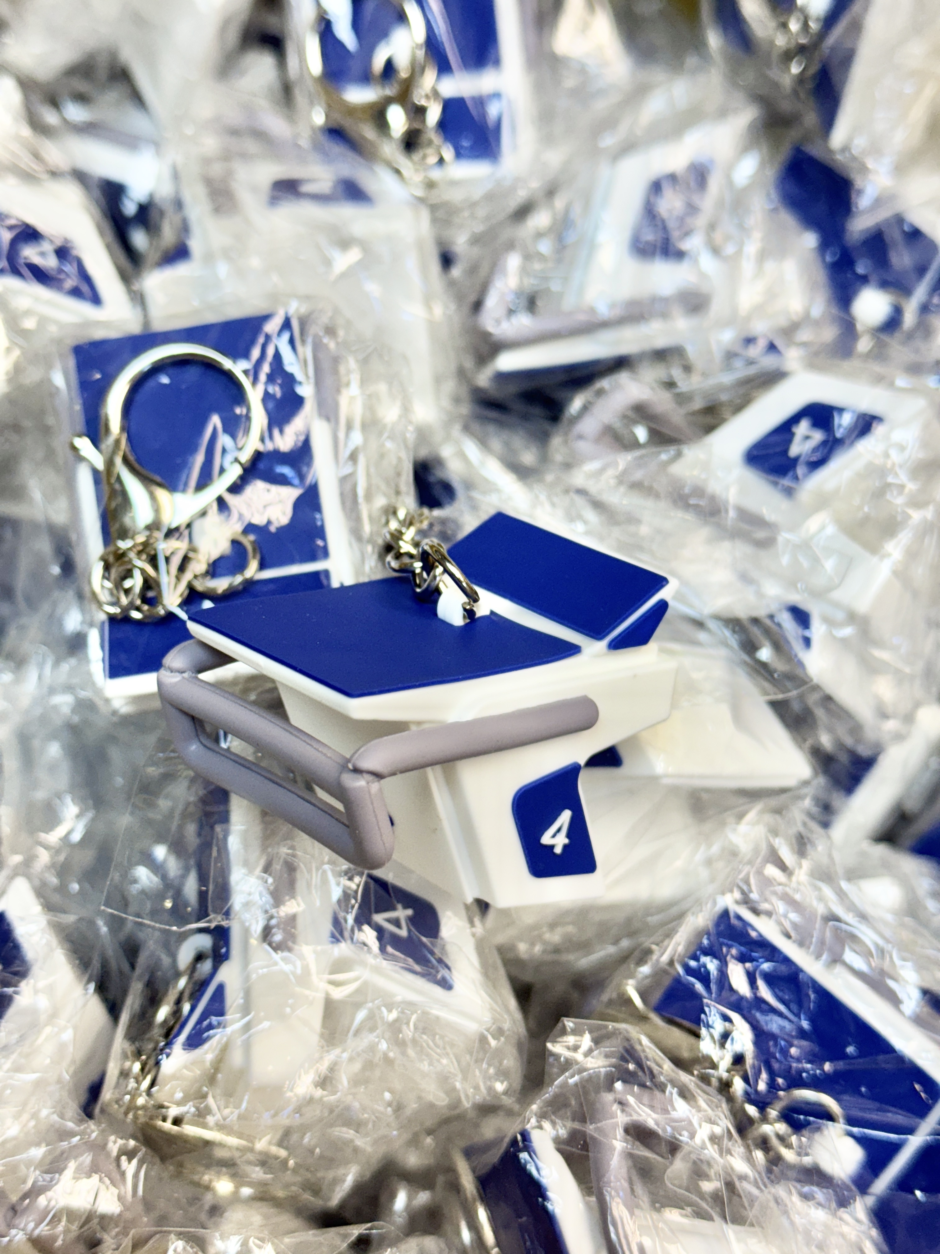 Q版游泳4號跳台匙扣