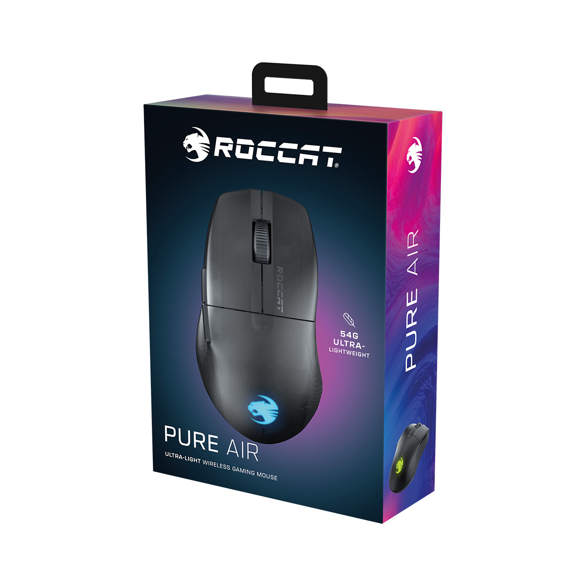 ROCCAT® PURE AIR 無線人體工學RGB 電競滑鼠